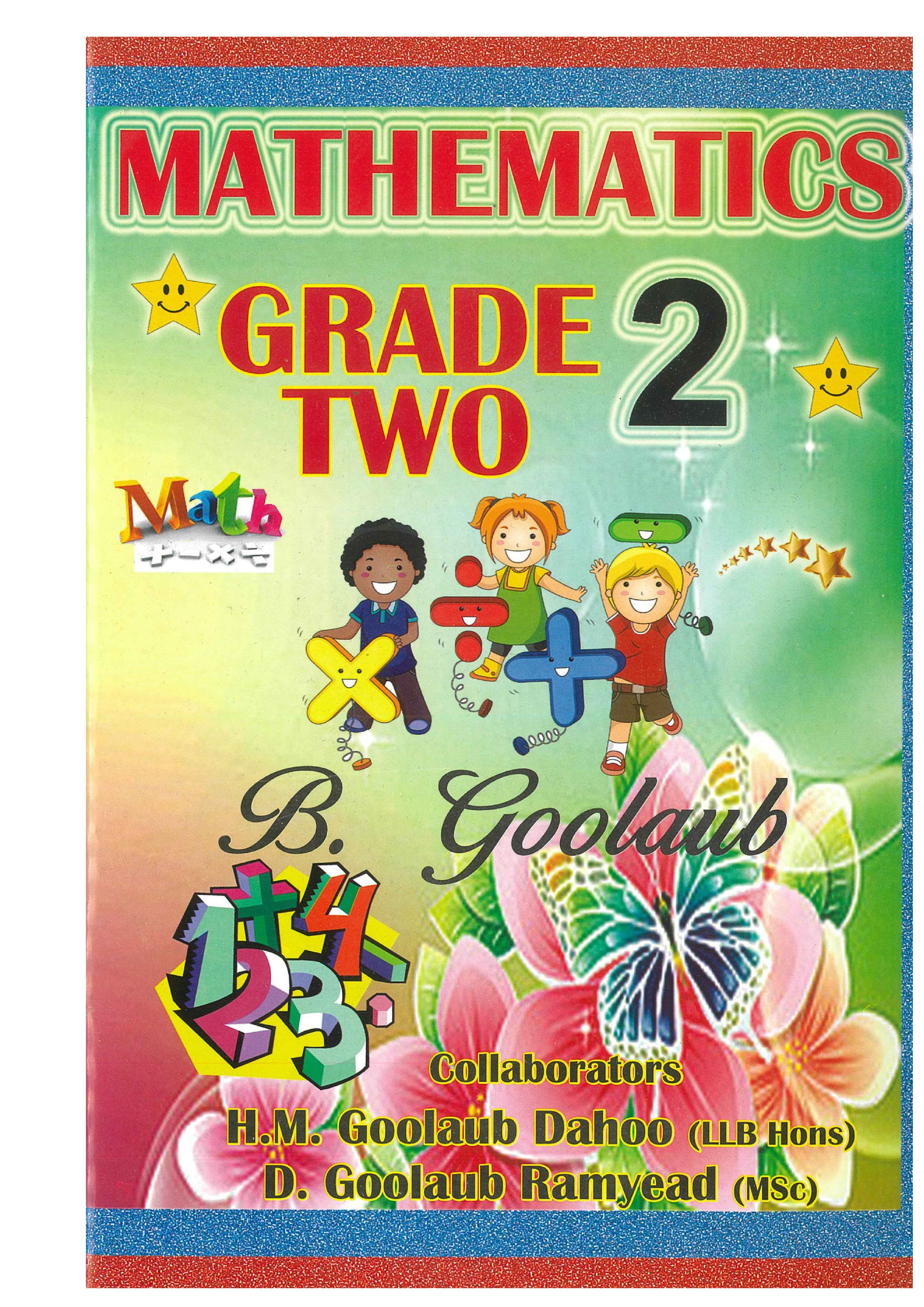 MATHEMATICS FOR GRADE 2 ( GOOLAUB)